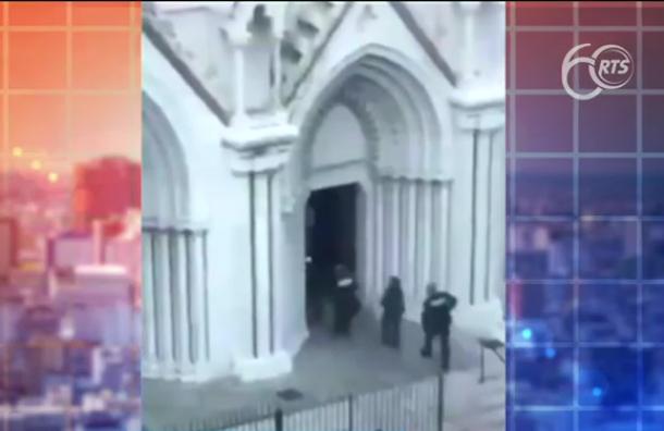 Una persona fue degollada dentro de una basílica en Francia
